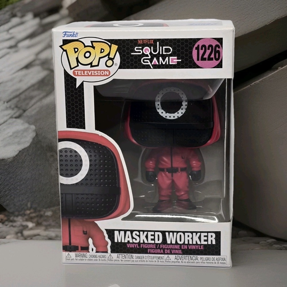 Funko POP!‎ SQUID GAME "MASKED WORKER" #1226 NEW IN BOX